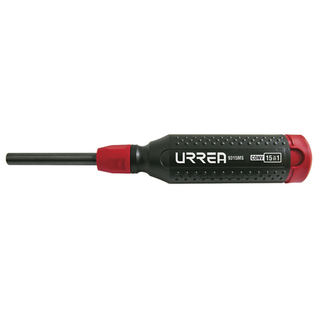 URREA 1/4 Inch Revolver Type Screwdriver with Conventional bits 15 in 1 9315MS